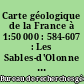 Carte géologique de la France à 1:50 000 : 584-607 : Les Sables-d'Olonne - Longeville