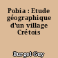 Pobia : Etude géographique d'un village Crétois