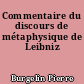 Commentaire du discours de métaphysique de Leibniz