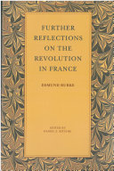 Further reflections on the Revolution in France
