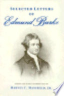 Selected letters of Edmund Burke