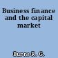 Business finance and the capital market