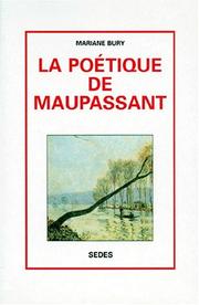 La poétique de Maupassant