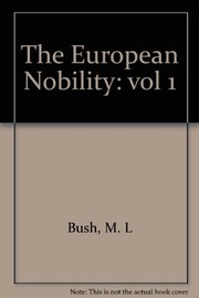 The European nobility