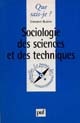 Sociologie des sciences et des techniques