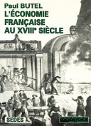 L'économie française au XVIIIe siècle