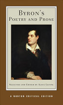Byron's poetry and prose : authoritative texts, criticism