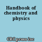Handbook of chemistry and physics