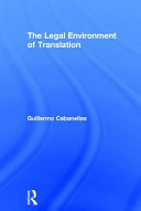 The legal environment of translation