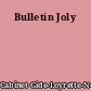 Bulletin Joly