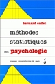 Méthodes statistiques en psychologie