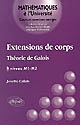 Extensions de corps : théorie de Galois