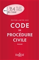 Code de procédure civile : annoté
