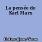 La pensée de Karl Marx