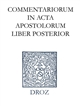 Ioannis Calvini Opera exegetica : XII/2 : Commentariorum in acta apostolorum liber posterior
