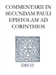 Ioannis Calvini Opera exegetica : XV : Commentarii in secundam Pauli Epistolam ad Corinthios
