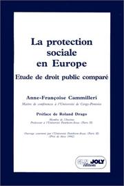 La protection sociale en Europe : étude de droit public comparé