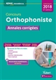 Concours orthophoniste : annales corrigées