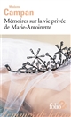 Mémoires sur la vie privée de Marie-Antoinette : extraits
