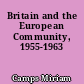 Britain and the European Community, 1955-1963