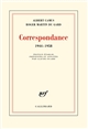 Correspondance : 1944-1958