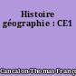 Histoire géographie : CE1
