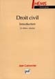 Droit civil : introduction