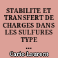 STABILITE ET TRANSFERT DE CHARGES DANS LES SULFURES TYPE MISFIT (LNS)#1#+#XTS#2 DE TERRES RARES ET DE METAUX DE TRANSITION