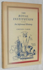 The Royal Institution : an informal history