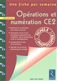 Opérations et numération CE2 : maîtriser la numération des entiers naturels...