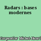 Radars : bases modernes