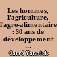 Les hommes, l'agriculture, l'agro-alimentaire : 30 ans de développement dans la région loudéacienne : 3 : l'agro-alimentaire dans la région de Loudéac