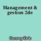 Management & gestion 2de