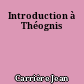 Introduction à Théognis