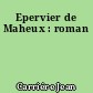 Epervier de Maheux : roman