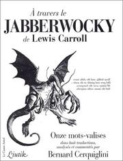 Le Jabberwocky de Lewis Carroll : onze mots-valises dans huit traductions