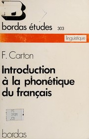 Introduction à la phonétique du français