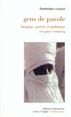 Gens de parole : Langage, poésie et politique en pays touareg