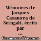 Mémoires de Jacques Casanova de Seingalt, écrits par lui-même : 11