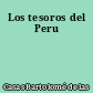 Los tesoros del Peru