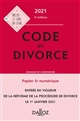 Code du divorce : annoté et commenté