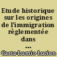 Etude historique sur les origines de l'immigration règlementée dans nos anciennes colonies de la Réunion, la Guadeloupe, la Martinique et la Guyane