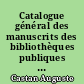 Catalogue général des manuscrits des bibliothèques publiques de France : Départements : 32 : Besançon : 1