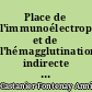 Place de l'immunoélectrophorèse et de l'hémagglutination indirecte dans le diagnostic des manifestations respiratoires dues aux aspergillus