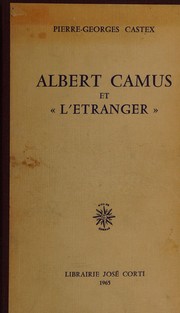 Albert Camus et "L'étranger"