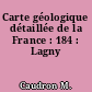 Carte géologique détaillée de la France : 184 : Lagny