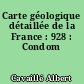 Carte géologique détaillée de la France : 928 : Condom