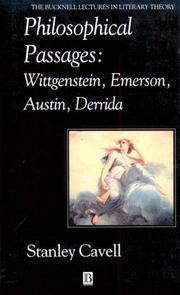 Philosophical passages : Wittgenstein, Emerson, Austin, Derrida