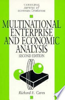 Multinational enterprise and economic analysis