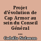 Projet d'évolution de Cap Armor au sein du Conseil Général des Côtes d'Armor